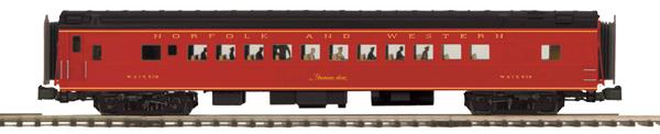 MTH 20-61019 O Norfolk & Western 70' Streamlined Passenger Coach Car