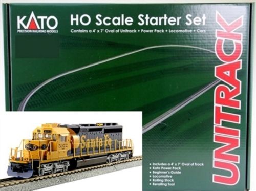 Kato 30-2011 Atchison Topeka and Santa Fe EMD SD40-2 HO Gauge Diesel Train Set