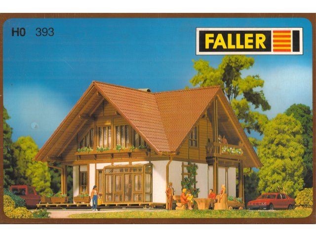 Faller 393 HO Rustic House Plastic Building Kit