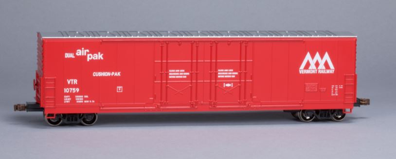 Scale Trains SXT1023 HO Vermont Railway 5100 RBL 8' Plug Door Boxcar Kit