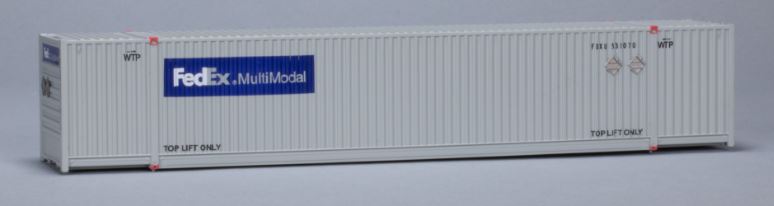 Scale Trains SXT10140 HO FedEx® MultiModal CIMC 53' Corrugated Dry Container #3