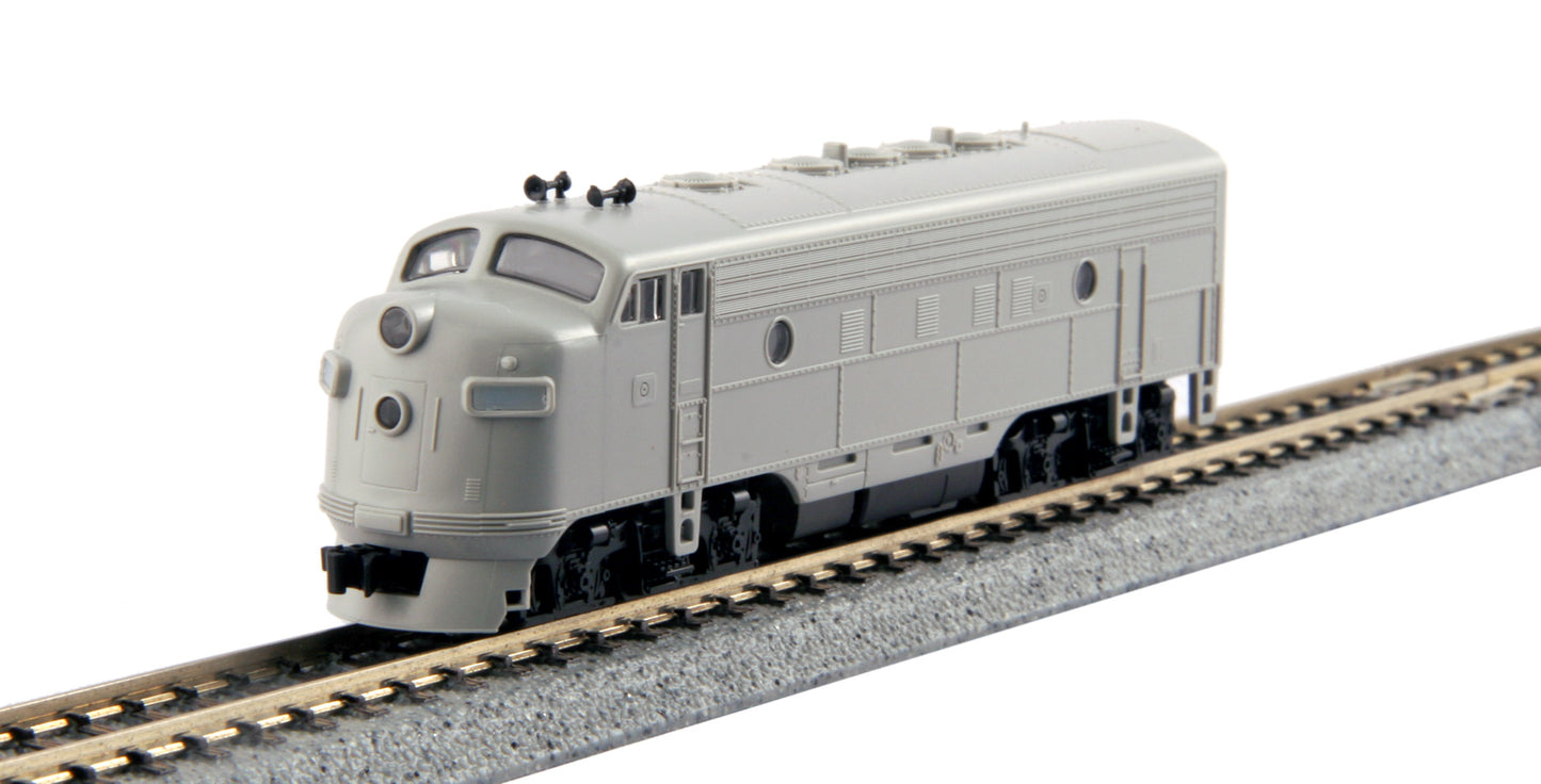 Kato 176-2200 N Undecorated EMD F7A Diesel Locomotive Standard DC