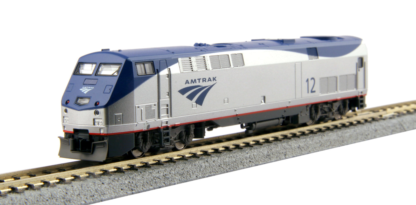 Kato 176-6027 N Scale Amtrak GE P42 Phase Vb Diesel Locomotive #12