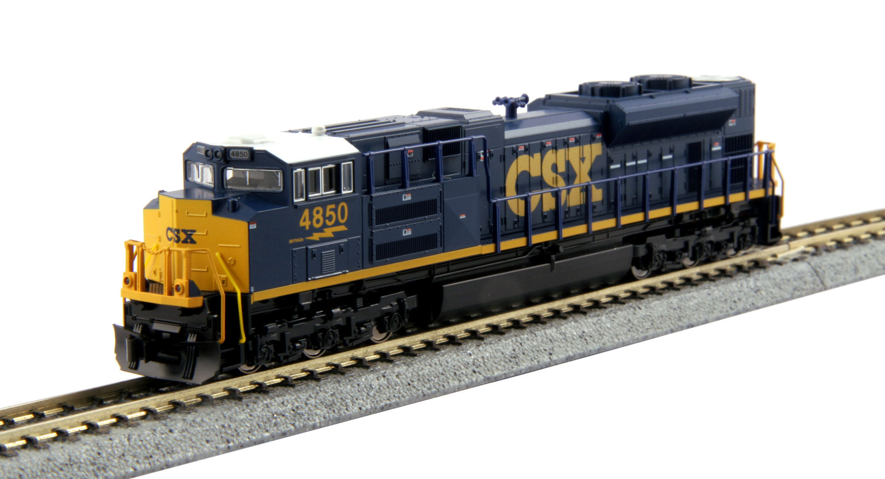 Kato 176-8437 N CSX EMD SD70ACe Diesel Locomotive #4850 – Trainz