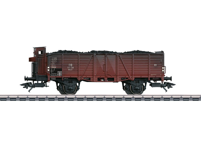 Marklin 46027 HO German Federal Railroad (DB) Type Om 21 High Side Gondola