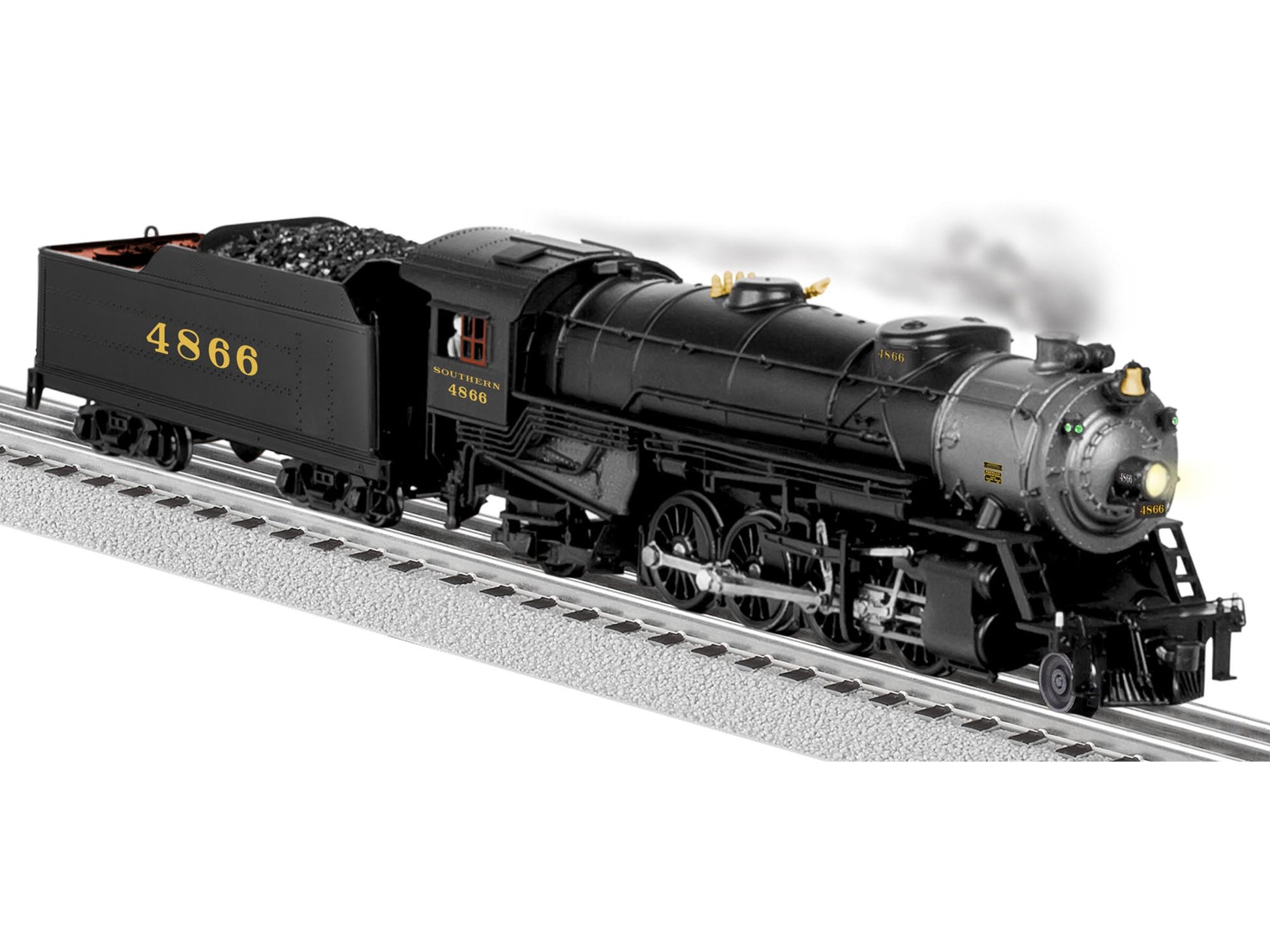 Lionel 6-81181 O Gauge Southern 2-8-2 Mikado Steam Loco & Tender #4866 W LEGACY
