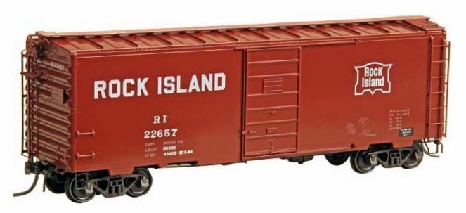 Kadee 4129 HO Rock Island 40' PS-1 Boxcar with 6' Door #22657