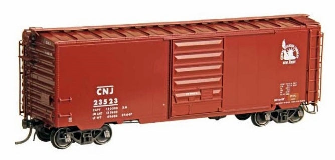 Kadee 5317 HO Central New Jersey 40' PS-1 Boxcar with 8' Door #23523