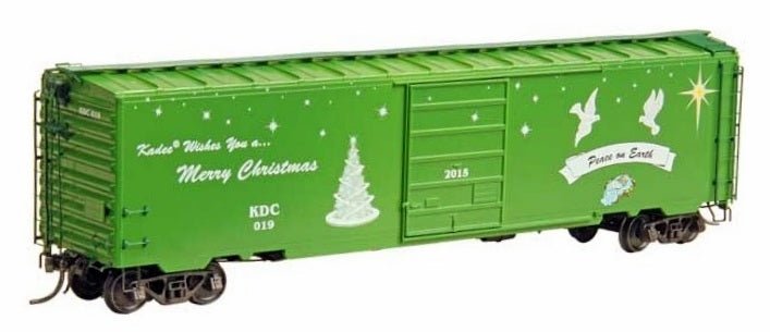 Kadee 6919 HO Scale KDC 2015 Christmas Car 50' PS-1 Boxcar  #019 w 8' Doors