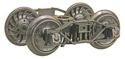 Kadee 972 G Arch Bar Trucks with 33 in. Ribbed Back Wheels