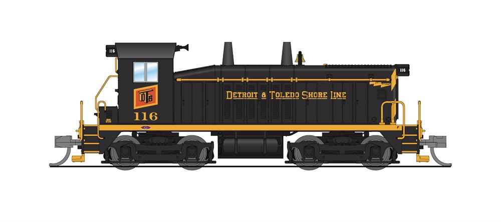 Broadway Limited 3934 N DTS EMD SW7 Diesel Locomotive Sound/DC/DCC #116