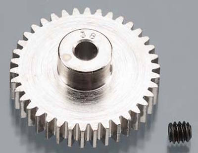 Robinson Racing Products 1038 Nickel-Plated 48-Pitch Pinion Gear, 38T