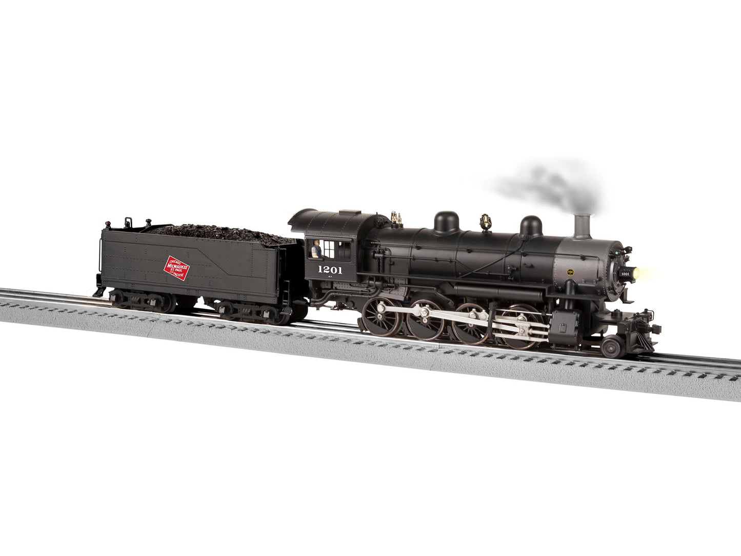 Lionel 6-82182 O LEGACY Milwaukee Road 2-8-0 Steam Locomotive & Tender #1201