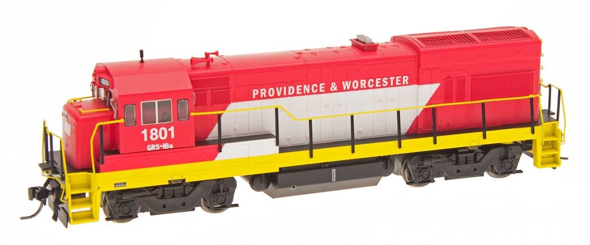 InterMountain 49454 HO Providence & Worcester U18B Diesel Locomotive w/DCC #1801