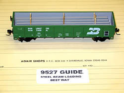 Adair Shops 4185 HO Trinity Aluminator Gondola Weight for LBF/EMC Cars