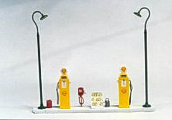 Berkshire Valley 457 O 1940s Gas Station Island Kit