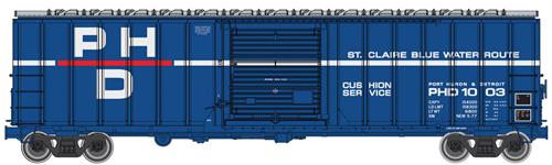 Walthers 910-2133 HO Port Huron & Detroit 50' ACF Exterior Post Boxcar #1003