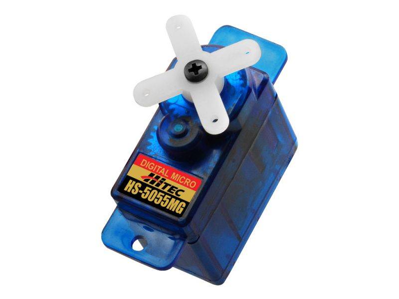Hitec RCD 35055S HS-5055MG Economy Metal Gear Feather Servo