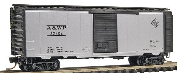 Micro-Trains 02000746 N A&WP 40' Standard Single Door Boxcar #37302