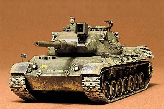 Tamiya 35064 1:35 W. German Leopard Military Tank Model Kit