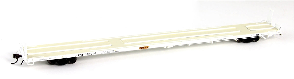 Atlas 20003697 HO Santa Fe 89' Flat Car #296346