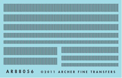 Archer Fine Transfers 88056 HO Resin Louver Mix