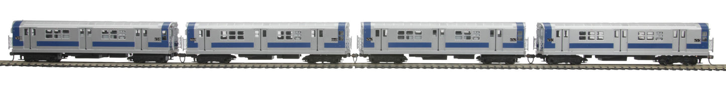 MTH 80-2346-0 HO MTA R-17 Subway Passenger Car Set - DCC Ready (Set of 4)