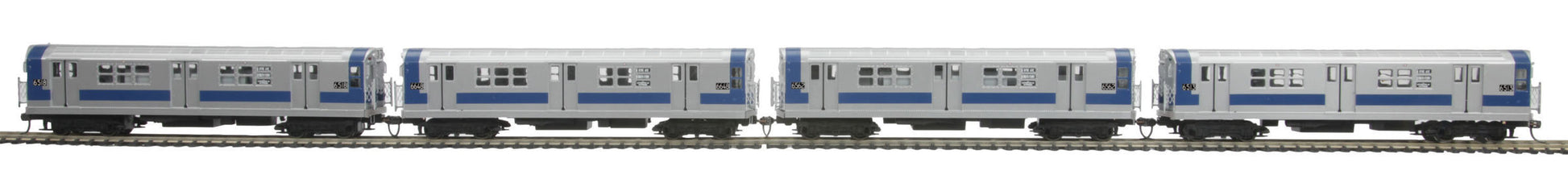 MTH 80-2347-0 HO MTA R-17 Subway Passenger Set - DCC Ready (Set of 4)