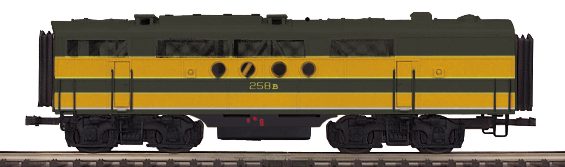 MTH 20-20627-3 Great Northern FT B-Unit Non-Powered Diesel Engine #258B