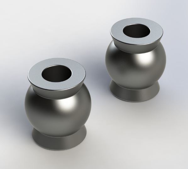 ARRMA AR330357 3x7x8mm Ball (Pack of 2)