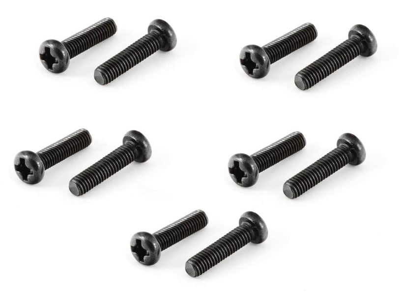 ARRMA AR725312 Button Head Cross Machine Screw M3x12mm (10pcs.)