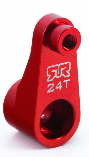 ARRMA AR340056 Aluminium Servo Arm 24T - Red
