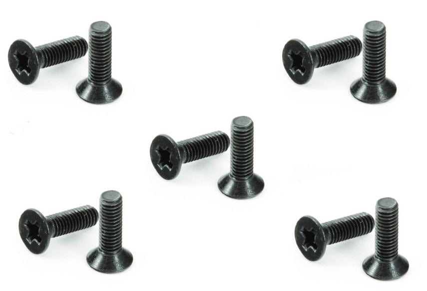 ARRMA AR726310 Flat Head Cross Machine Screw - M3x10mm (10pcs.)