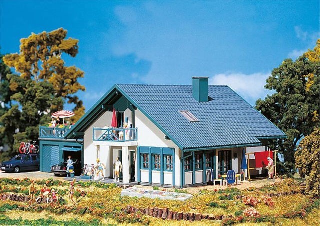 Faller 396 HO Scale Turkis House Plastic Building Kit