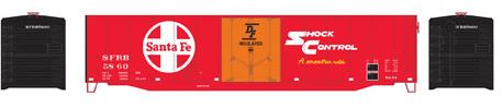 Roundhouse 81455 HO Santa Fe 50' Plug Door Box Car #5860