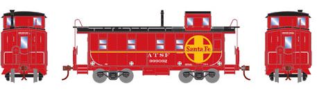 Roundhouse 87819 HO Santa Fe Cupola Caboose Car #999092