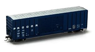 Athearn 87379 HO PROCOR 50' FMC Double Door Box #206057