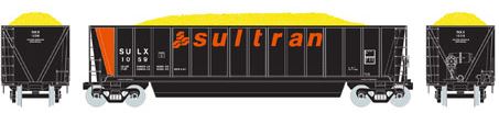 Athearn 97539 HO Sultran Bathtub Gondola w/Coal Load RTR #1059