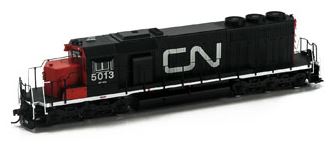 Athearn 98859 HO Canadian National SD40 Diesel Loco w/DCC & Sound RTR #5013