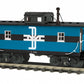 MTH 20-91580 O Boston & Maine N-6b Caboose w/Operating Signal Man
