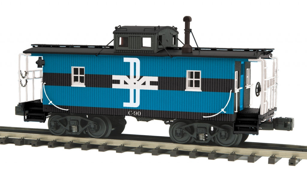 MTH 20-91580 O Boston & Maine N-6b Caboose w/Operating Signal Man