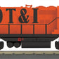 MTH 30-20306-1 Detroit Toledo & Ironton EMD GP-9 Diesel Engine #984 w/PS 3 #984