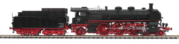 MTH 80-32175 HO Deutsche Bundesbahn Cl 18.4 Steam Loco w/PS3E+ (3-Rail) #18 451