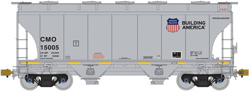 American Limited Models 1007 HO CMO 3281Cu.Ft. 2-Bay Covrd Hopper #15201