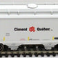 American Limited Models 1083 HO Ciment Que'bec NRLX 2-Bay Covered Hopper #34066