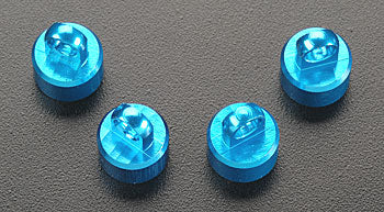 Duratrax DTXC9041 Shock Cap Set Blue Aluminum Mini Quake (4)