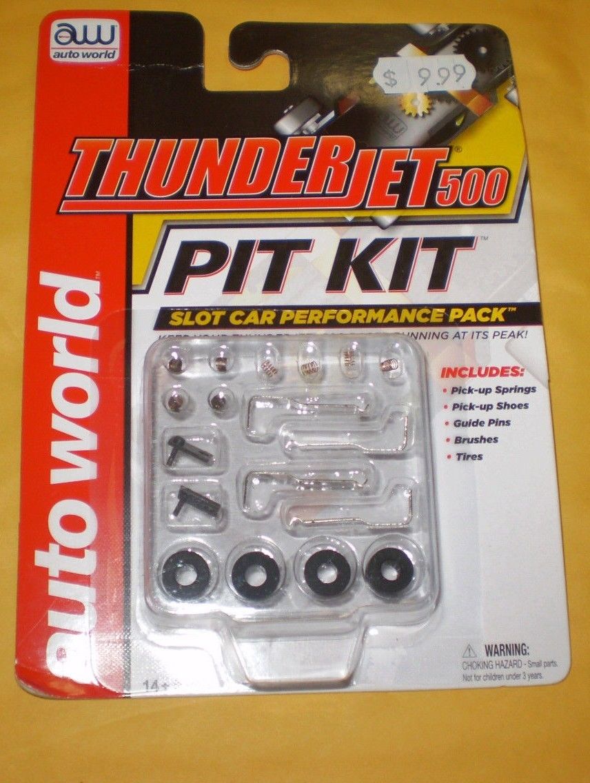 Auto World 00103 HO Thunder Jet 500 Pit Kit Performance Pack