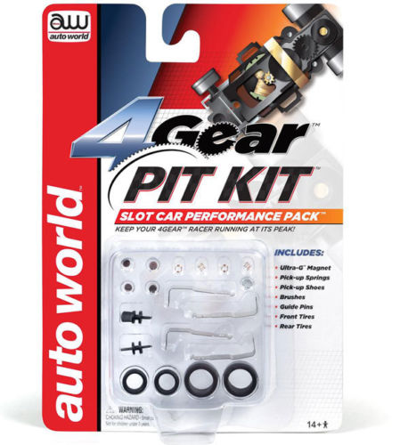 Auto World 00230 HO 4-Gear Slot Car Performance Pit