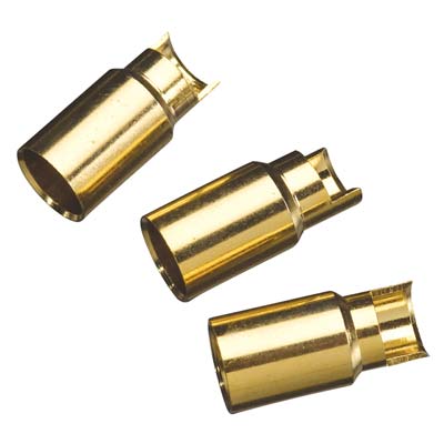 Great Planes GPMM3117 Gold Bullet Connector Female 6mm (3)