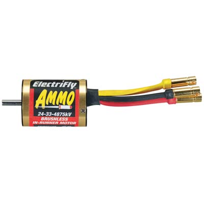 Great Planes GPMG5170 Ammo 24-33-4875Kv Inrunner Brushless Electric Motor
